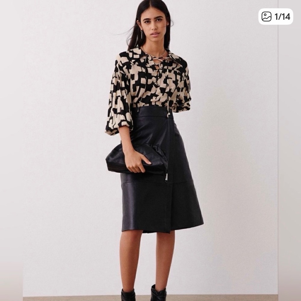 BA&SH Pirce Top - Noir (SZ1)